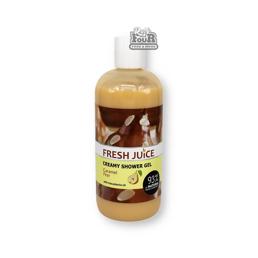 Shower gel "Fresh Juice Caramel Pear" 500ml